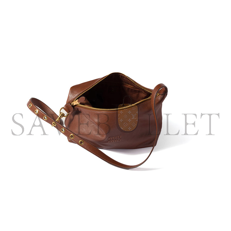 M1v M1v SPIRIT NAPPA SOFT LEATHER HANDBAG 5BC217 (28*21.5*13cm)